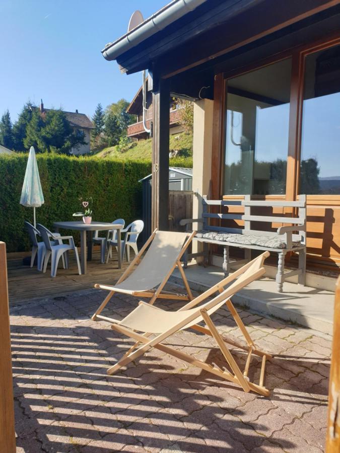 Апартаменти Terrasse Des Monts - Duplex Independant De Charme Les Hopitaux-Neufs Екстер'єр фото